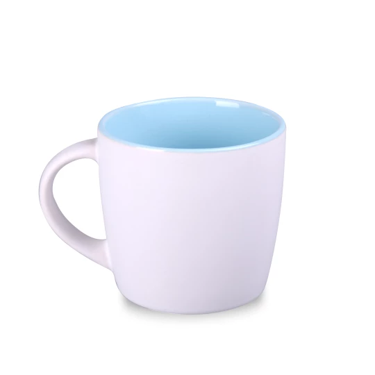 Kubek Handy Pure 320ml biały/baby blue (M132)