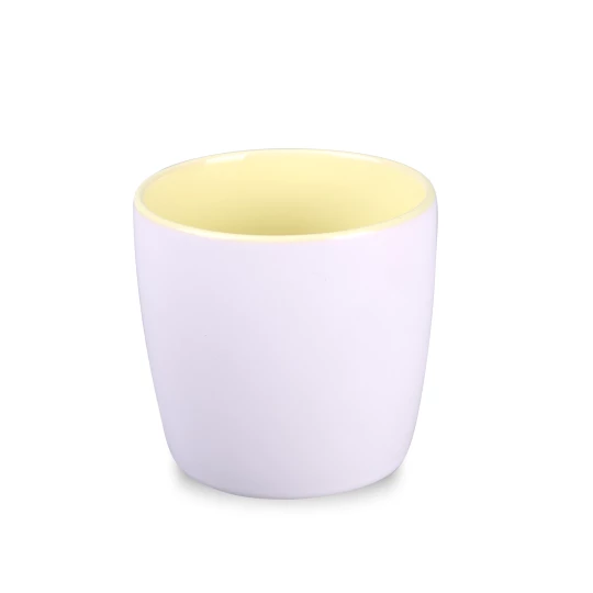 Kubek Handy Pure 320ml biały/sunny yellow (M132)