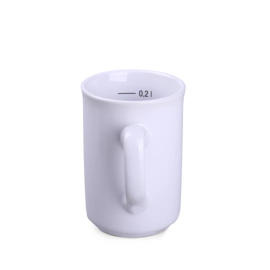 Kubek Santa 220ml biały/biały (M484)