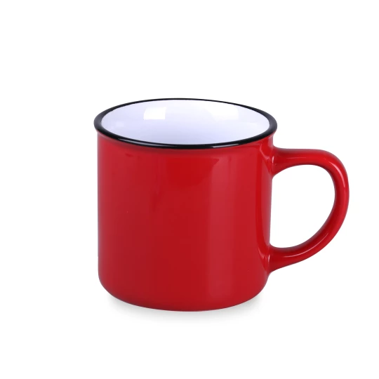 Kubek Loft 300ml czerwony/biały (M513)