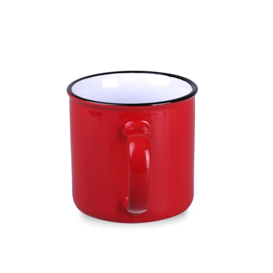 Kubek Loft 300ml czerwony/biały (M513)