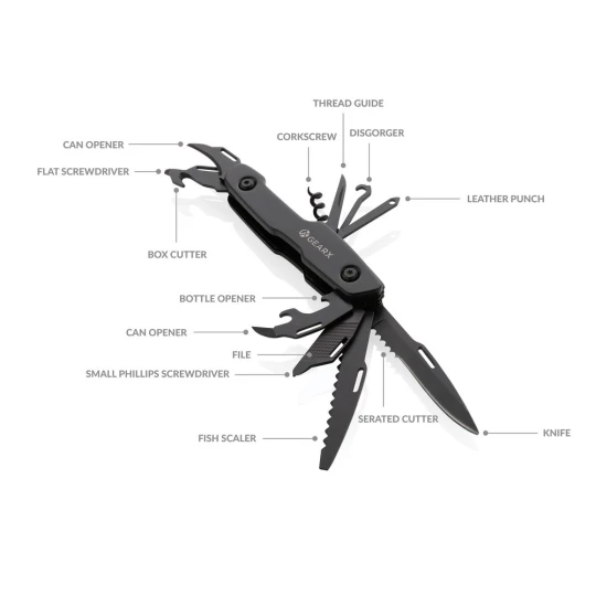 Narzędzie wielofunkcyjne Gear X, 13 el. (P221.221)
