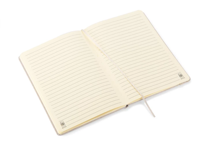 Notes z recyklingowanej bawełny BIVELLO A5 (GA-18011-17)