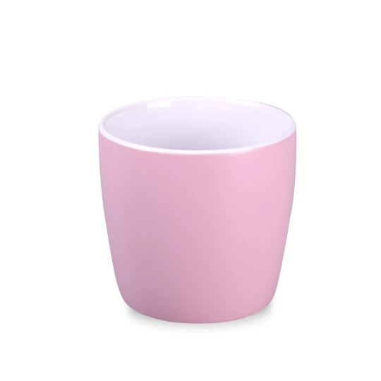 Kubek Handy Velvet 320ml rose pink/biały (M524)