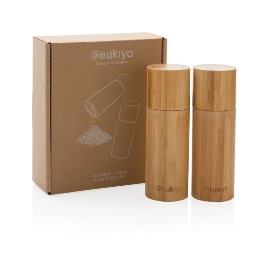 Zestaw młynków do soli i pieprzu Ukiyo (P262.319)