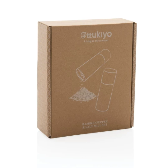 Zestaw młynków do soli i pieprzu Ukiyo (P262.319)