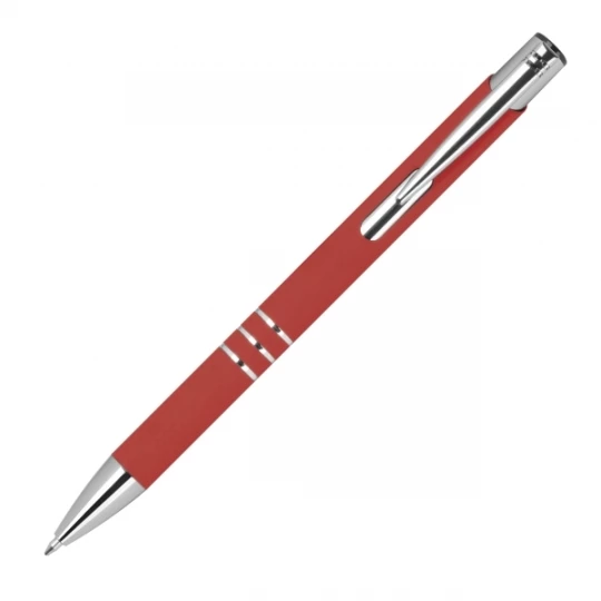 Długopis metalowy półżelowy DUNMORE - czerwony (GE-3991-05)