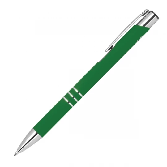 Długopis metalowy półżelowy DUNMORE - zielony (GE-3991-09)
