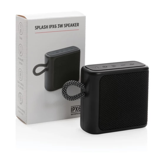Wodoodporny głośnik bezprzewodowy 3W Splash (P329.321)