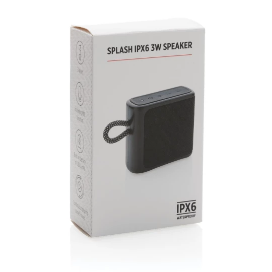 Wodoodporny głośnik bezprzewodowy 3W Splash (P329.321)