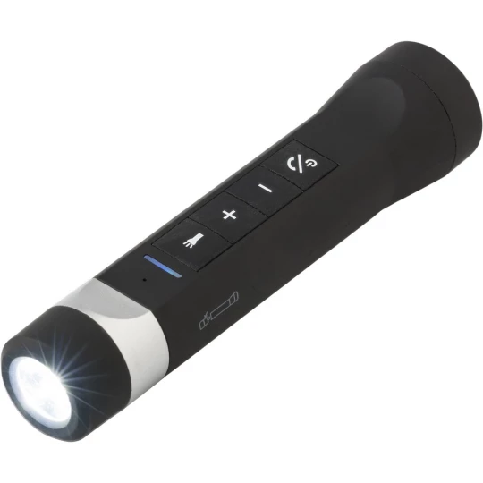 Wielofunkcyjna latarka LED, głośnik bezprzewodowy, power bank (V7267-03)