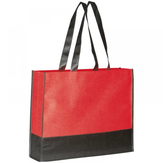 Torba na zakupy non-woven - czerwony - (GM-60094-05)
