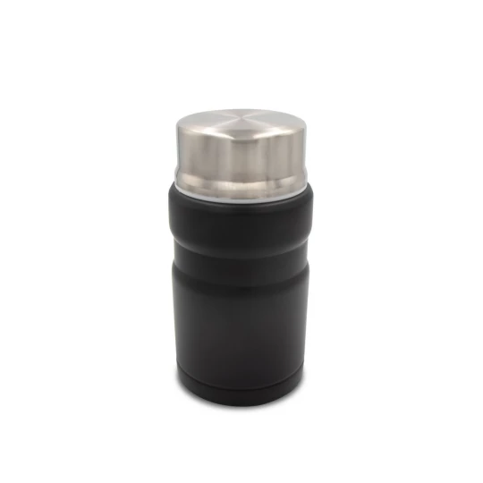 Termiczny pojemnik na żywność 650 ml Air Gifts, składana łyżka | Jonathan (V9962-03)