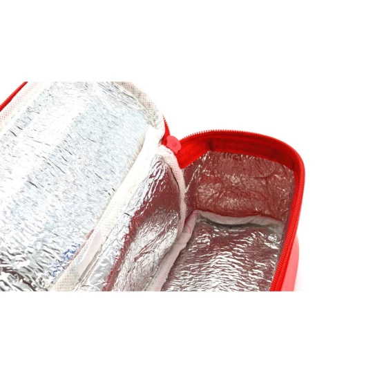 Pudełko śniadaniowe ok. 500 ml, torba termoizolacyjna (V9970-05)