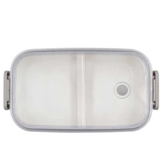 Pudełka śniadaniowe 2 szt., 2x700 ml, sztućce | Cash (V7246-02)