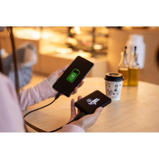Power bank 5000 mAh RPET | Suzanne (V7967-03)