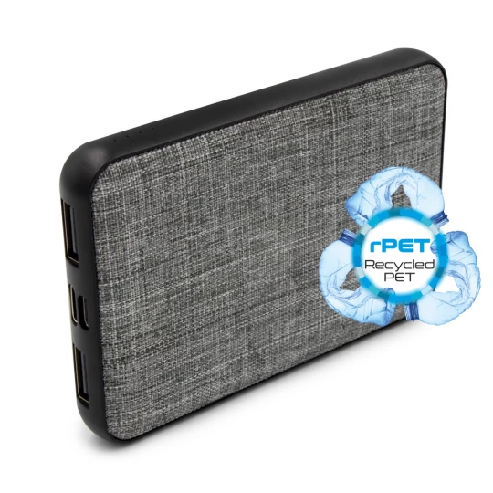 Power bank 5000 mAh RPET | Russo (V8199-19)