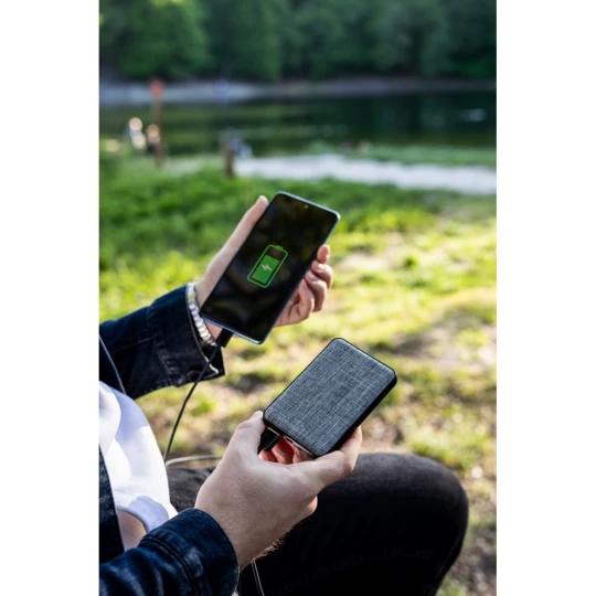 Power bank 5000 mAh RPET | Russo (V8199-19)