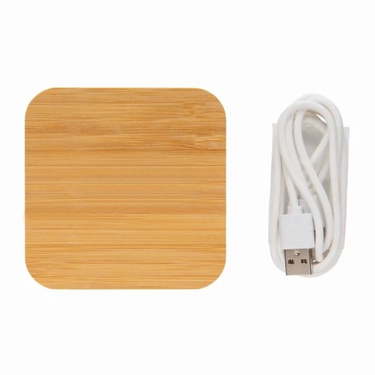 Bambusowa ładowarka bezprzewodowa 5W (P308.149)