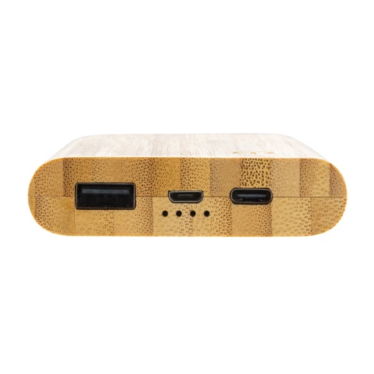 Bambusowy power bank 5000 mAh (P322.259)