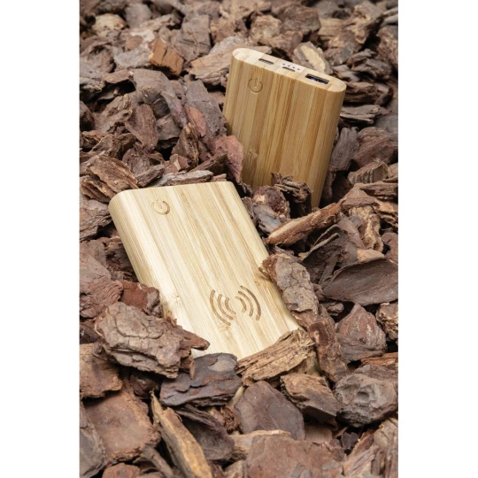 Bambusowy power bank 5000 mAh (P322.259)