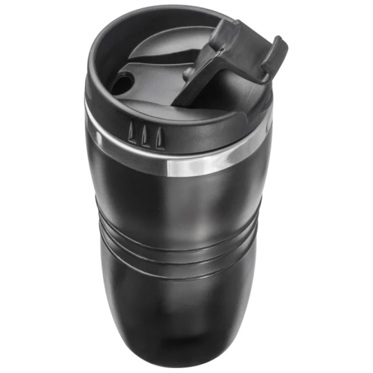 Kubek termiczny 450 ml - czarny - (GM-60546-03)