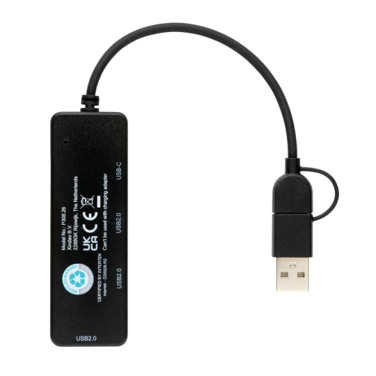 Hub USB 2.0 z USB C RABS (P308.261)