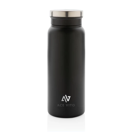 Butelka termiczna 600 ml, stal nierdzewna z recyklingu (P433.021)