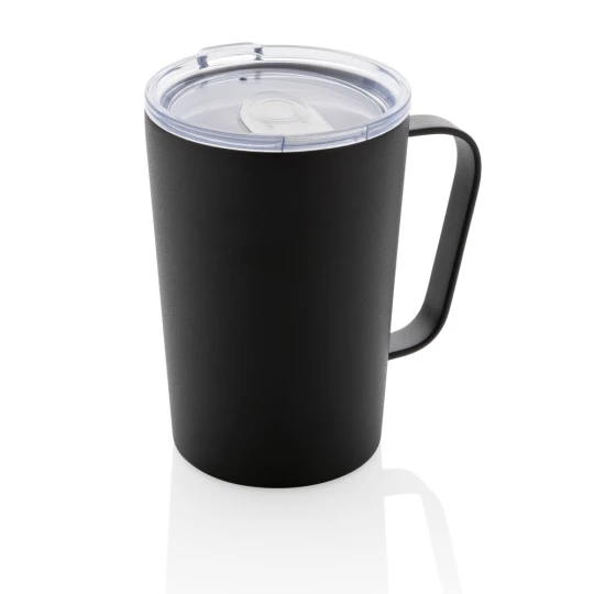 Kubek termiczny 420 ml, stal nierdzewna z recyklingu (P433.051)