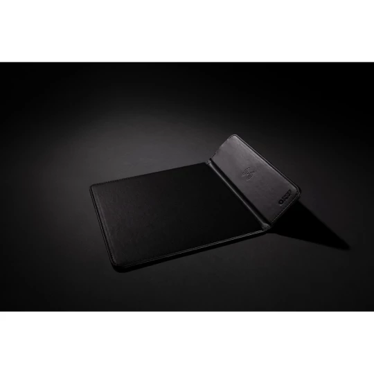 Podkładka pod mysz Swiss Peak, ładowarka bezprzewodowa 10W, PU z recyklingu (P300.241)