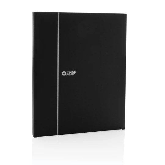 Podkładka pod mysz Swiss Peak, ładowarka bezprzewodowa 10W, PU z recyklingu (P300.241)
