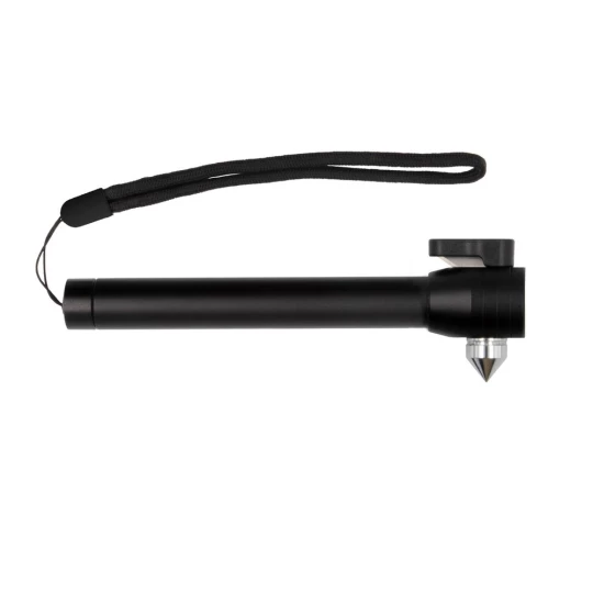 Latarka bezpieczeństwa 1 LED COB, przecinak do pasów, młotek bezpieczeństwa | Flint (V0925-03)