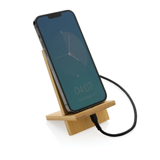 Bambusowy stojak na telefon (P301.409)