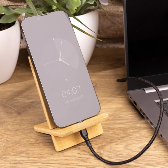 Bambusowy stojak na telefon (P301.409)