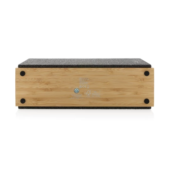 Bambusowy głośnik bezprzewodowy 20W Wynn (P329.659)
