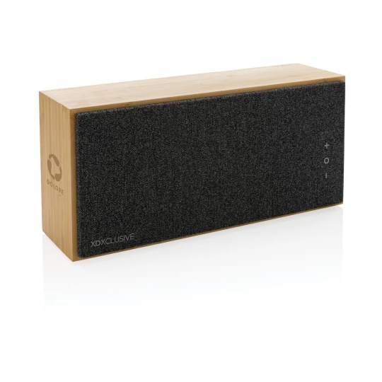 Bambusowy głośnik bezprzewodowy 20W Wynn (P329.659)