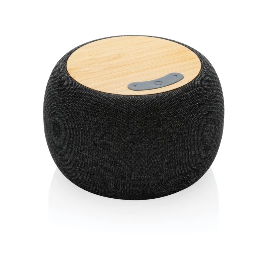 Bambusowy głośnik bezprzewodowy 5W, plastik z recyklingu (P329.949)