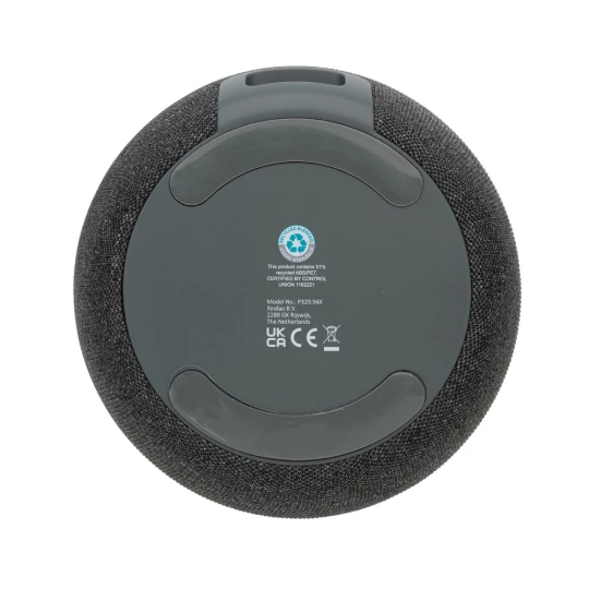 Bambusowy głośnik bezprzewodowy 5W, plastik z recyklingu (P329.949)