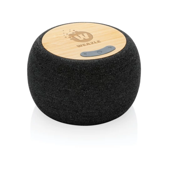 Bambusowy głośnik bezprzewodowy 5W, plastik z recyklingu (P329.949)