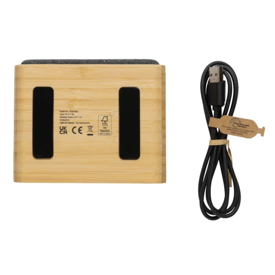 Głośnik bezprzewodowy 5W, plastik z recyklingu (P329.969)
