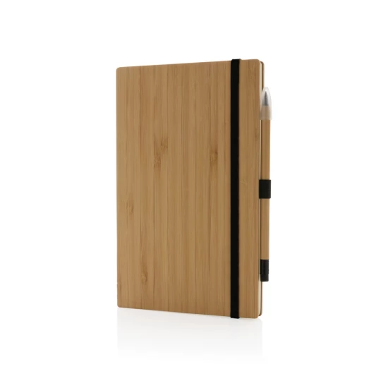 Bambusowy notatnik z ołówkiem Infinity (P774.469)