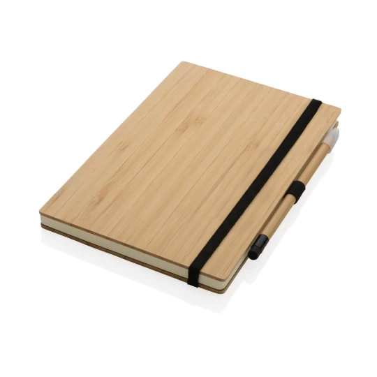 Bambusowy notatnik z ołówkiem Infinity (P774.469)