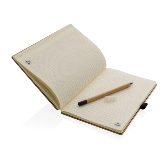Bambusowy notatnik z ołówkiem Infinity (P774.469)