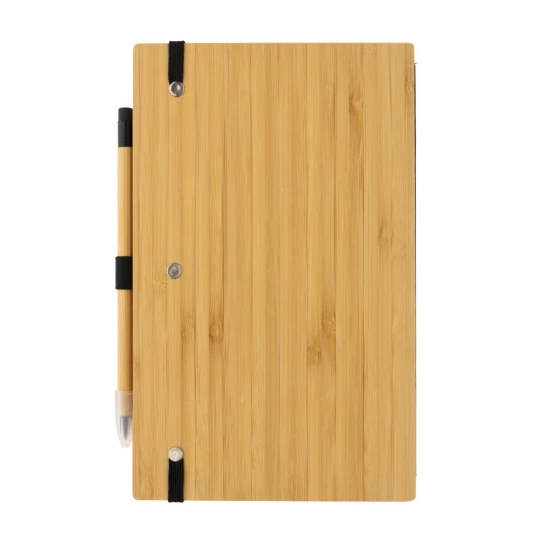 Bambusowy notatnik z ołówkiem Infinity (P774.469)