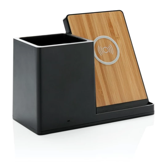 Ładowarka bezprzewodowa 10W, organizer na biurko Ontario (P308.401)