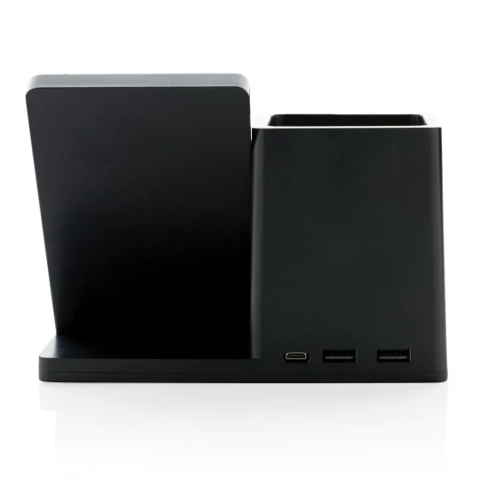 Ładowarka bezprzewodowa 10W, organizer na biurko Ontario (P308.401)