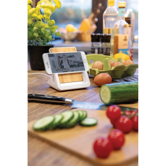 Ładowarka bezprzewodowa 10W, stojak na telefon Ontario, RABS (P308.413)