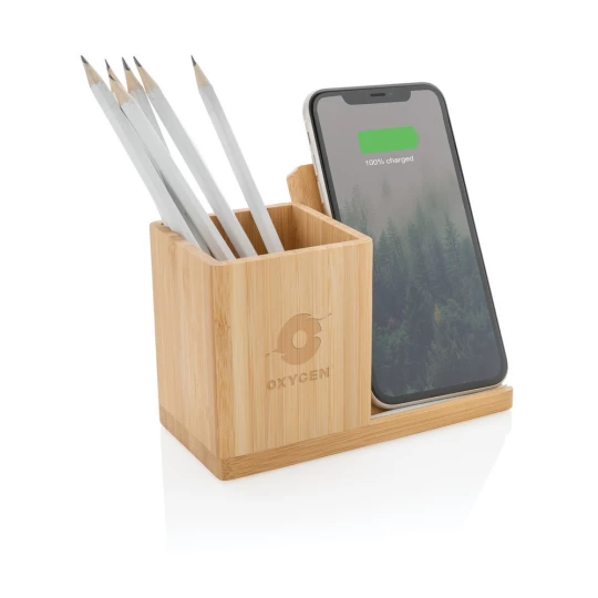 Ładowarka bezprzewodowa 5W, organizer na biurko Calgary (P308.479)