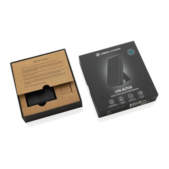 Bezprzewodowy power bank 5000 mAh Urban Vitamin Altos (P322.321)
