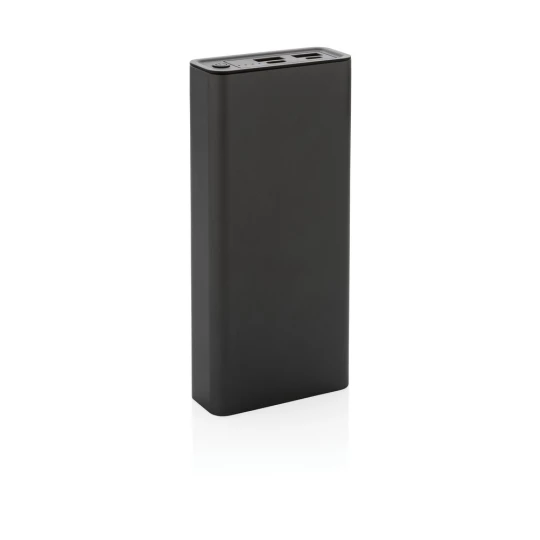 Power bank 20000 mAh Terra, aluminium z recyklingu (P322.632)